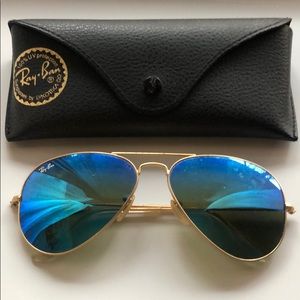 Ray-Ban Gold Aviators